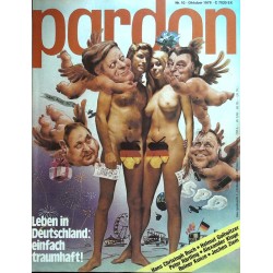 pardon Heft 10 / Oktober 1976 - Leben in Deutschland