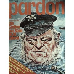 pardon Heft 8 / August 1977 - Die großen aus Bonn