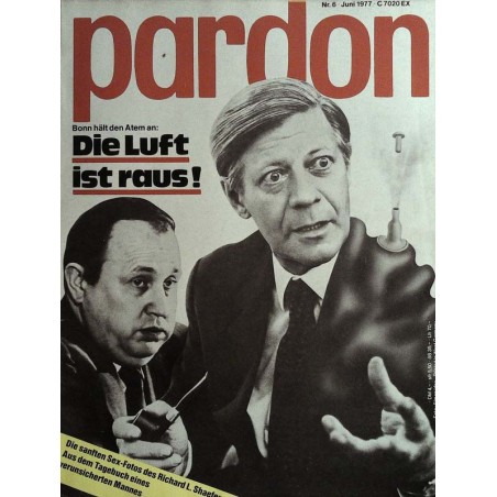 pardon Heft 6 / Juni 1977 - Die Luft ist raus!