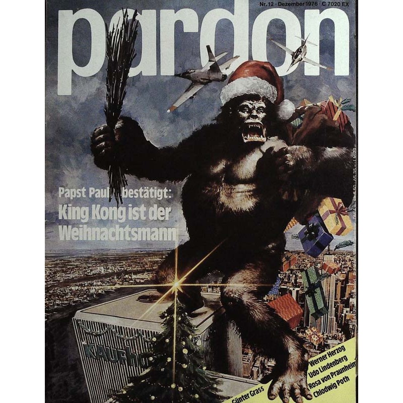 pardon Heft 12 / Dezember 1976 - King Kong