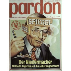 pardon Heft 6 / Juni 1980 - Der Niedermacher