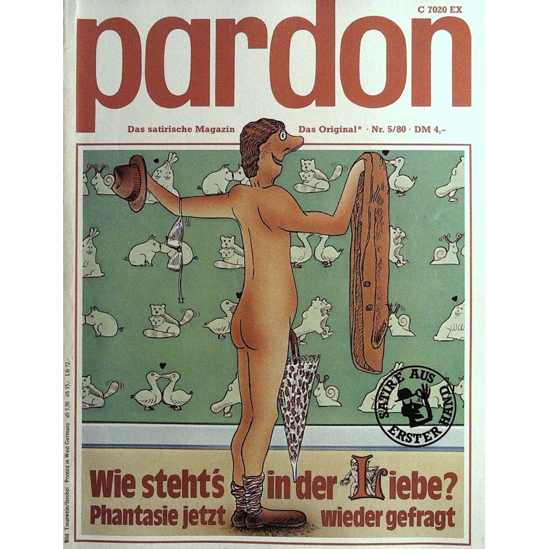 pardon Heft 5 / Mai 1980 - Phantasie und Liebe