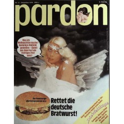 pardon Heft 12 / Dezember 1978 - Rettet die deutsche Bratwurst!
