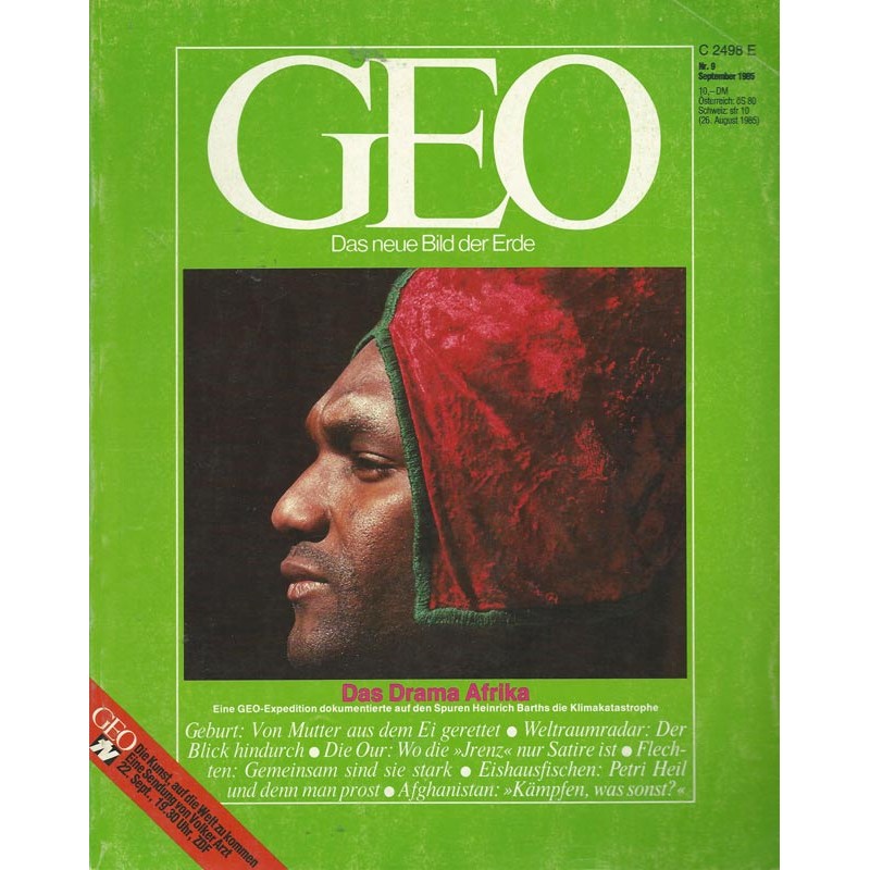 Geo Nr. 9 / September 1985 - Das Drama Afrika