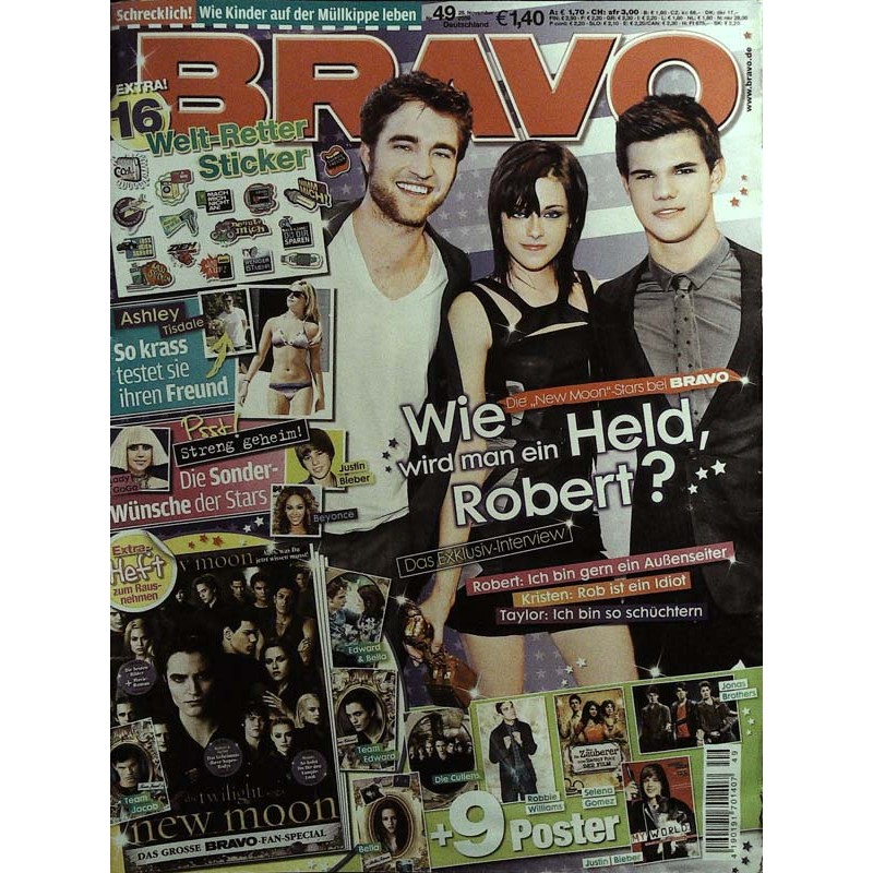 BRAVO Nr.49 / 25 November 2009 - Wir wird man ein Held Robert?