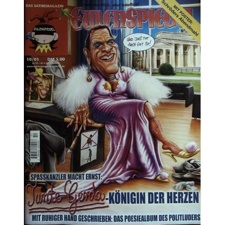 Eulenspiegel 10 / Oktober 2001 - Spasskanzler macht ernst