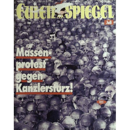 Eulenspiegel 07 / Juli 1992 - Kanzlersturz Kohl!