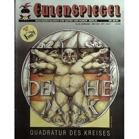 Eulenspiegel Nr. 28 / 1991 - Quadrat des Kreises