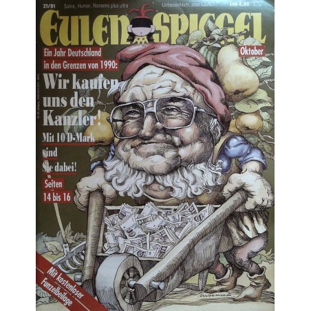 Eulenspiegel 31 / Oktober 1991 - Wir kaufen uns den Kanzler