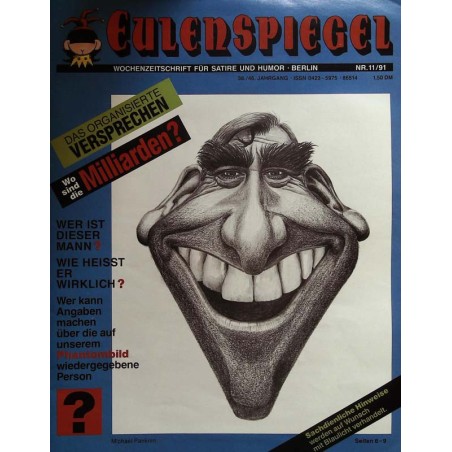 Eulenspiegel Nr. 11 / 1991 - Wer ist dieser Mann?