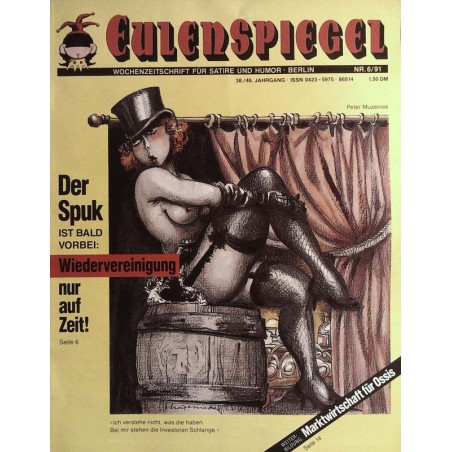 Eulenspiegel Nr. 6 / 1991 - Investoren stehen Schlange!