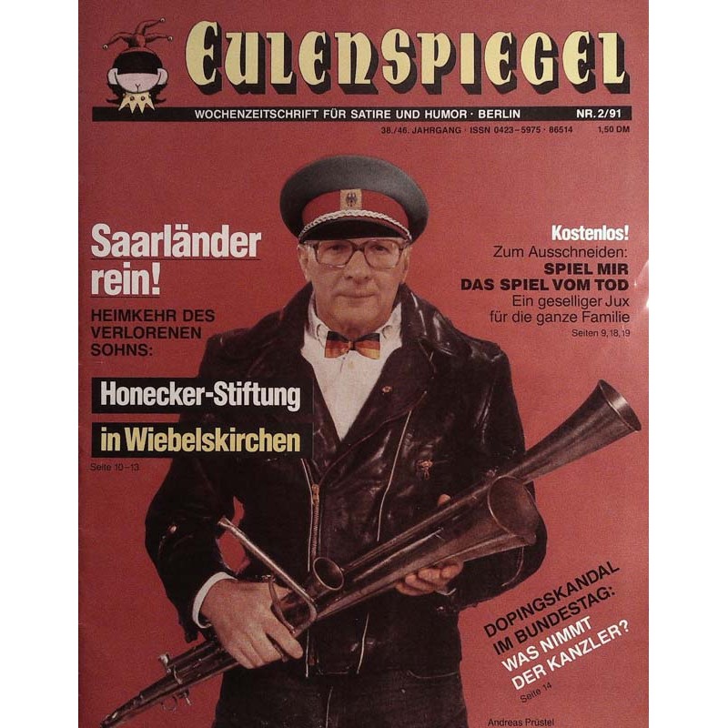 Eulenspiegel Nr. 2 / 1991 - Saarländer rein!