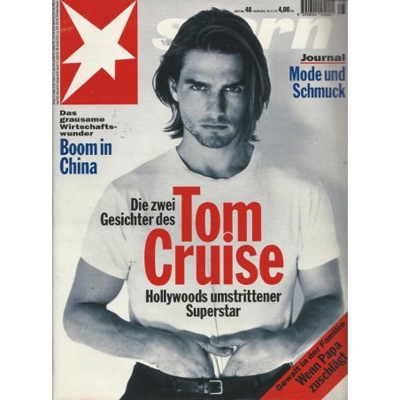 stern Heft Nr.48 / 24 November 1994 - Tom Cruise