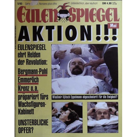 Eulenspiegel 5 / Mai 1993 - Helden der Revolution