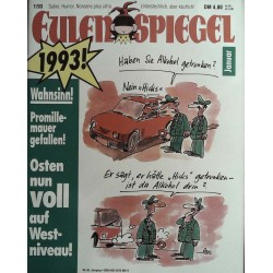 Eulenspiegel 1 / Januar 1993 - Promillemauer gefallen!