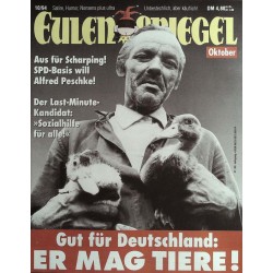 Eulenspiegel 10 / Oktober 1994 - Er mag Tiere!