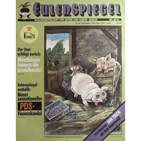 Eulenspiegel Nr. 20 / 1991 - Arbeitsbeschaffungsmaßnahmen