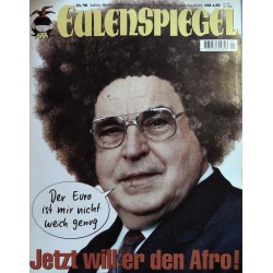 Eulenspiegel 5 / Mai 1998 - Helmut Kohl und Afro