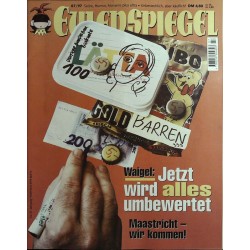 Eulenspiegel 7 / Juli 1997 - Theo Waigel