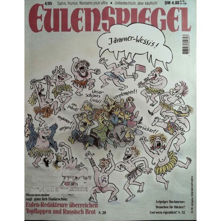 Eulenspiegel 4 / April 1995 - Jammer Wessis!