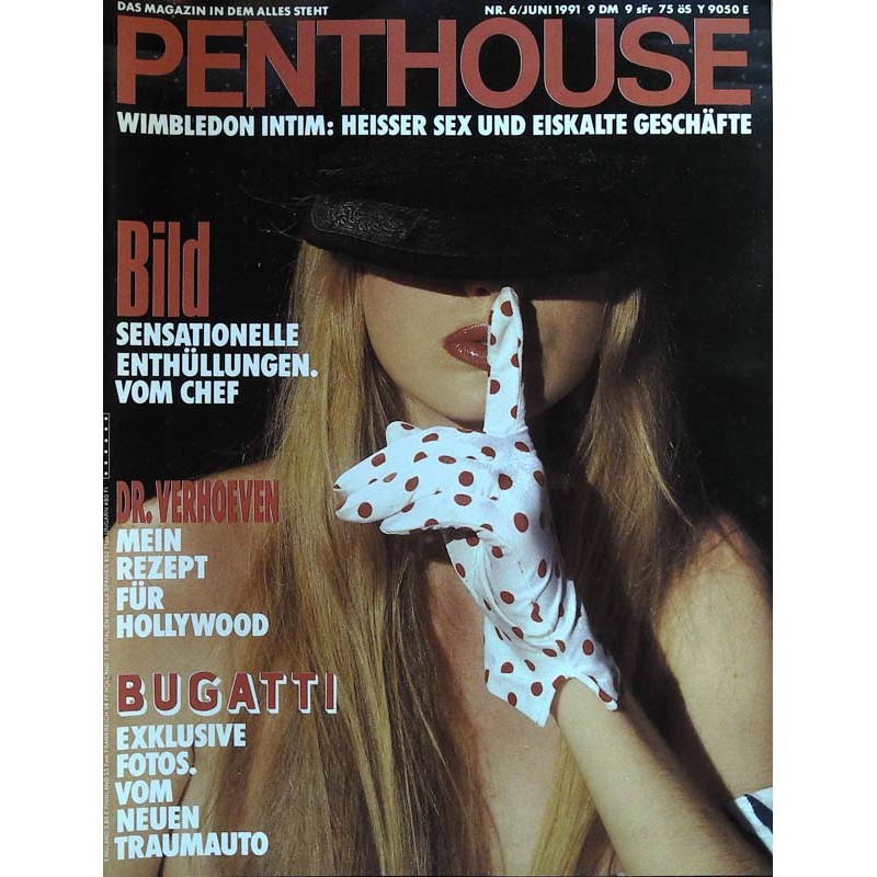 Penthouse Nr.6 / Juni 1991 - Brigitte Barclay aka Brandy