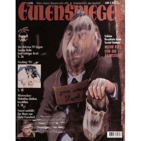 Eulenspiegel 3 / März 1995 - Mehr Kies für die Ärmsten Eulenspiegel 3 / März 1995 - Mehr Kies für die Ärmsten