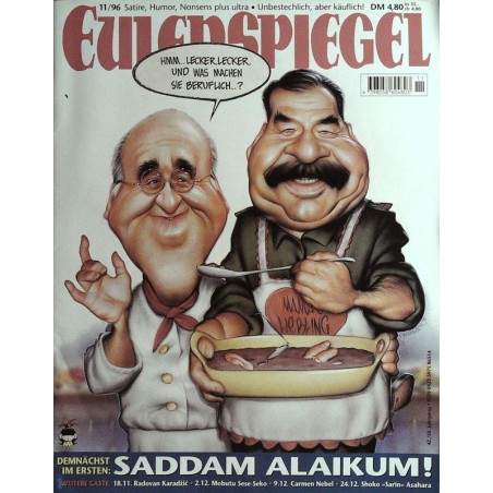 Eulenspiegel 11 / November 1996 - Saddam Alaikum!