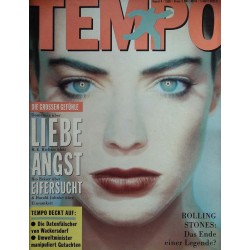 Tempo 8 / August 1986 - Die großen Gefühle / Eva Henrich