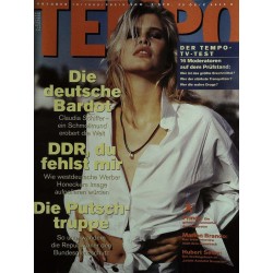Tempo 10 / Oktober 1989 - Die deutsche Bardot