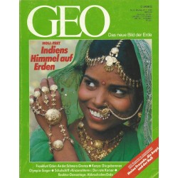 Geo Nr. 8 / August 1992 - Indiens Himmel auf Erden