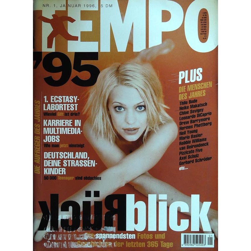 Tempo 1 / Januar 1996 - Heike Makatsch