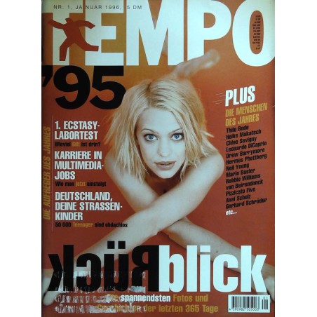 Tempo 1 / Januar 1996 - Heike Makatsch