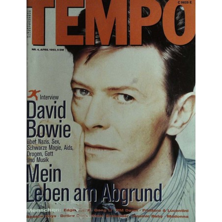 Tempo 4 / April 1993 - David Bowie