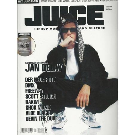 JUICE Nr.87 Juli / 2006 & CD 65 - Jan Delay