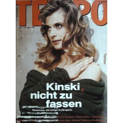 Tempo 7 / Juli 1992 - Nastassja Kinski