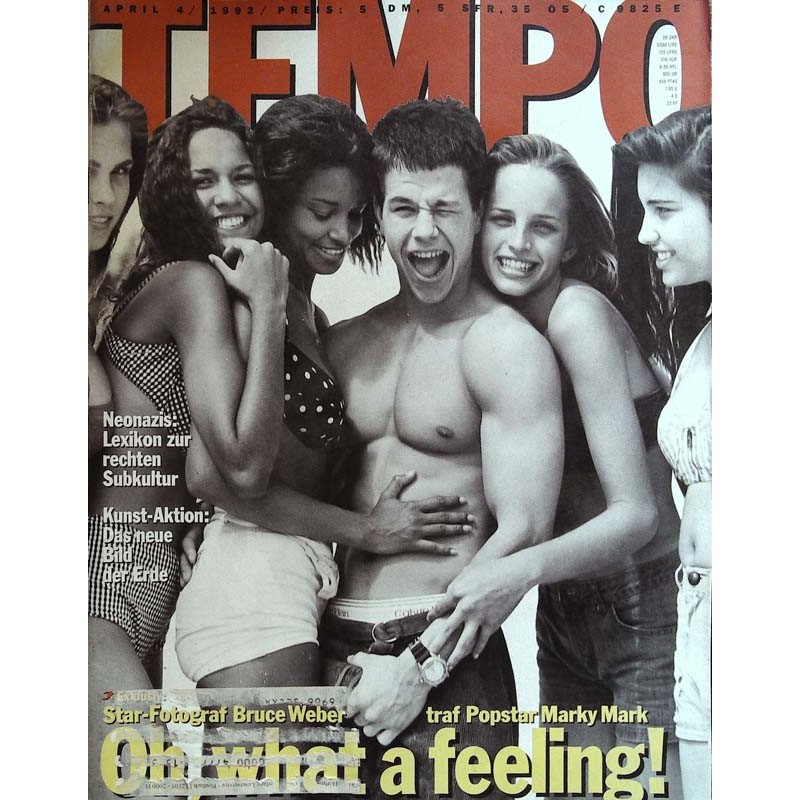 Tempo 4 / April 1992 - Popstar Marky Mark