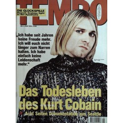 Tempo 5 / Mai 1994 - Das Todesleben des Kurt Cobain