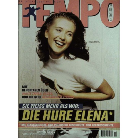 Tempo 10 / Oktober 1994 - Die Hure Elena