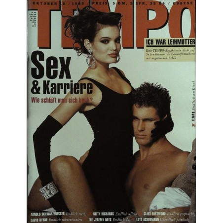 Tempo 10 / Oktober 1988 - Sex und Karriere