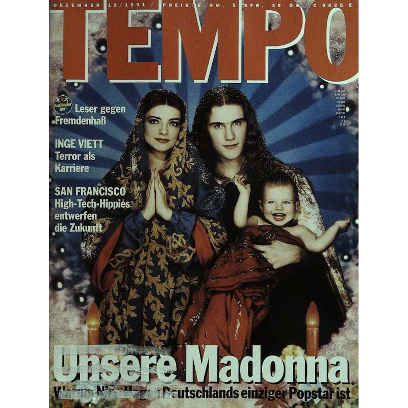 Tempo 12 / Dezember 1991 - Unsere Madonna