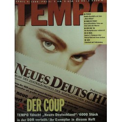 Tempo 4 / April 1988 - Der Coup