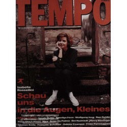 Tempo 12 / Dezember 1992 - Isabella Rossellini