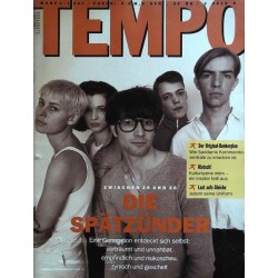 Tempo 3 / März 1991 - Die Spätzünder
