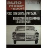 auto motor & sport Heft 25 / 14 Dez. 1963 - Ford 12 M vs. VW 1500