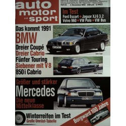 auto motor & sport Heft 23 / 2 November 1990 - BMW