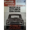 auto motor & sport Heft 21 / 16 Oktober 1965 - Renault 16