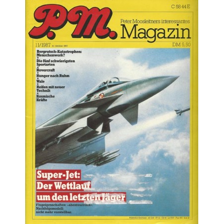 P.M. Ausgabe November 11/1987 - Super Jet