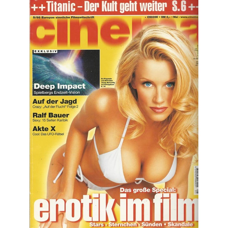 CINEMA 5/98 Mai 1998 - Erotik im Film
