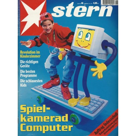 stern Heft Nr.46 / 10 November 1994 - Spielkamerad Computer