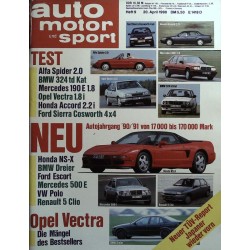 auto motor & sport Heft 9 / 20 April 1990 - Autojahrgang